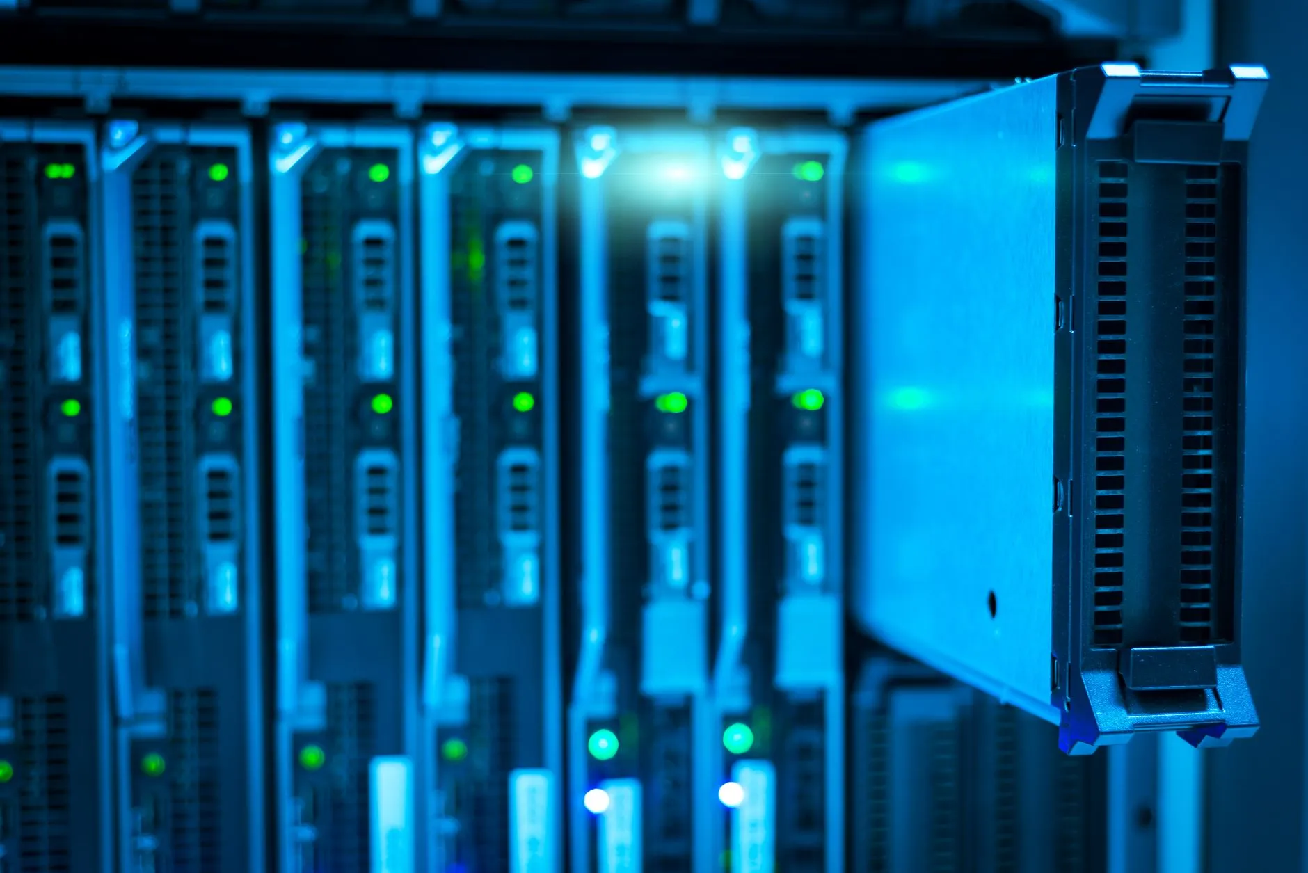 Server infrastructure in a data centre being upgraded to a modern cloud platform — Avaib