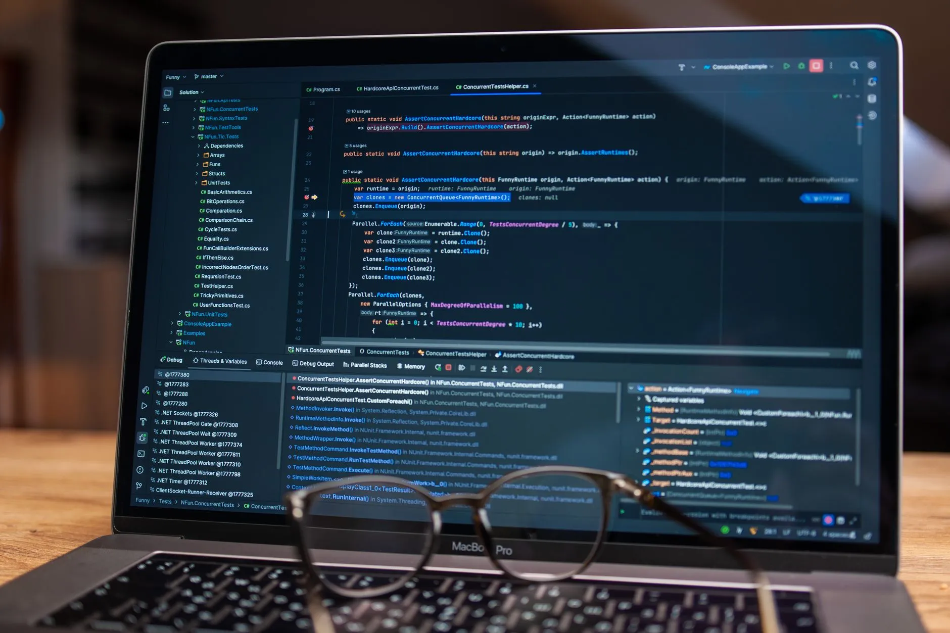 An engineer writing automated API and integration tests on a computer — Avaib