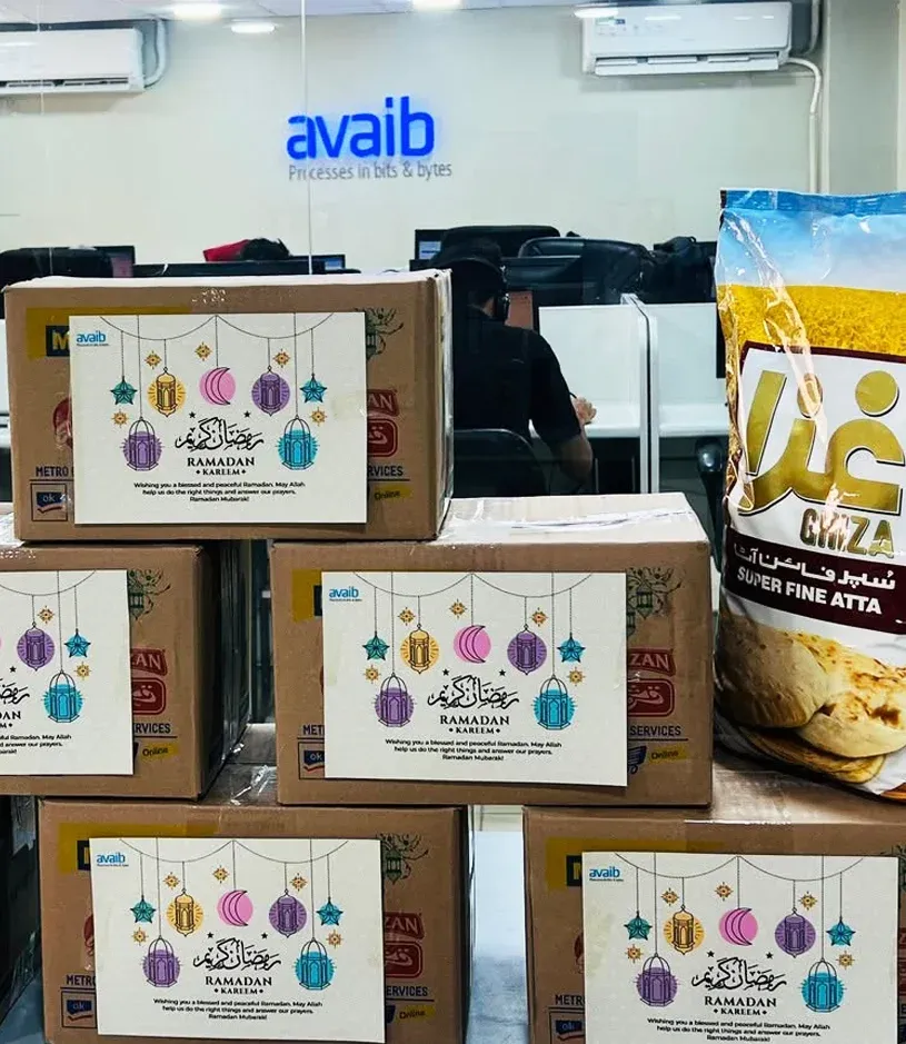Avaib team Ramzan Gifts