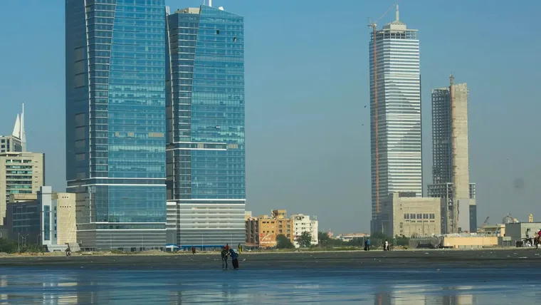 The Karachi waterfront skyline — Avaib software house in Karachi