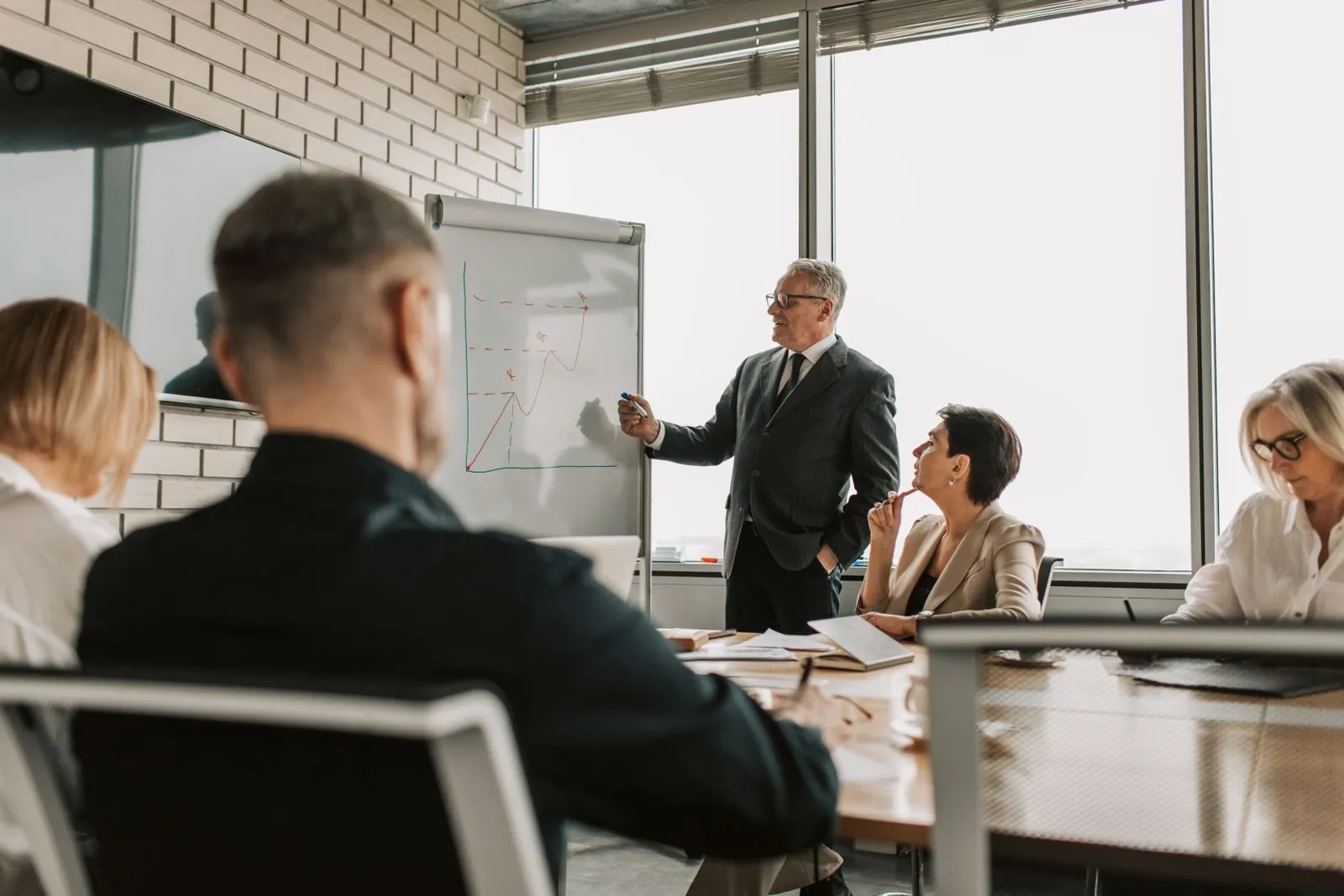 An AI consultant advising a business team