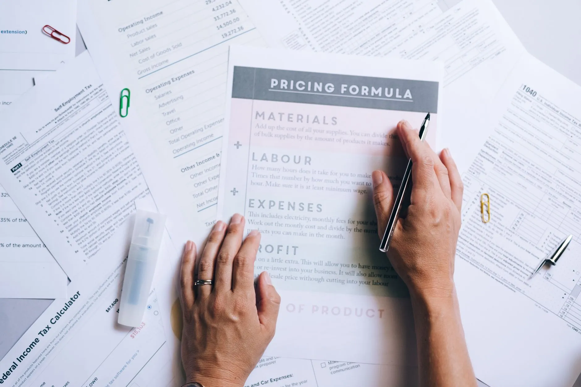 An office worker managing a critical business process through spreadsheets and email — Avaib