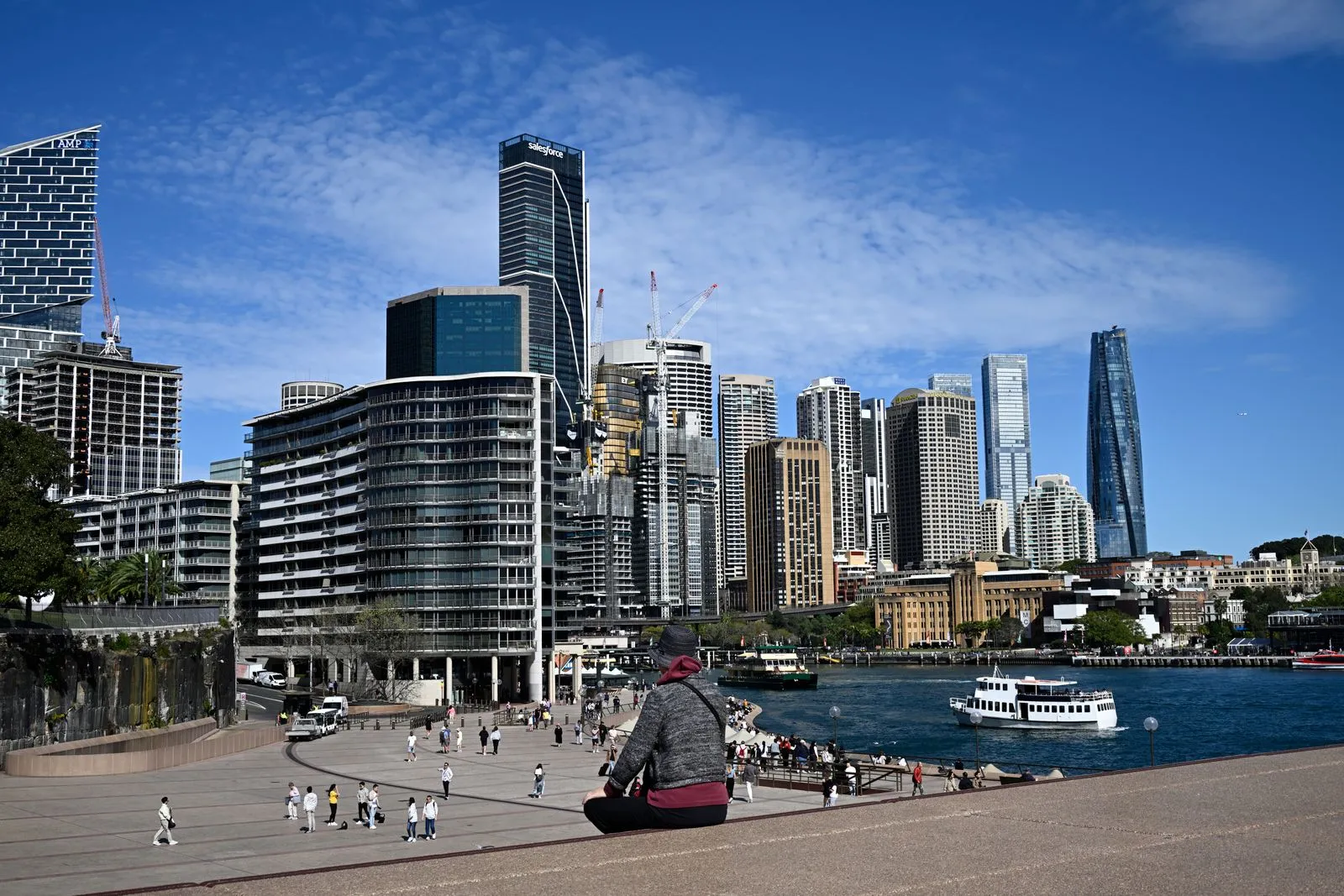 The Sydney skyline representing software development in Australia