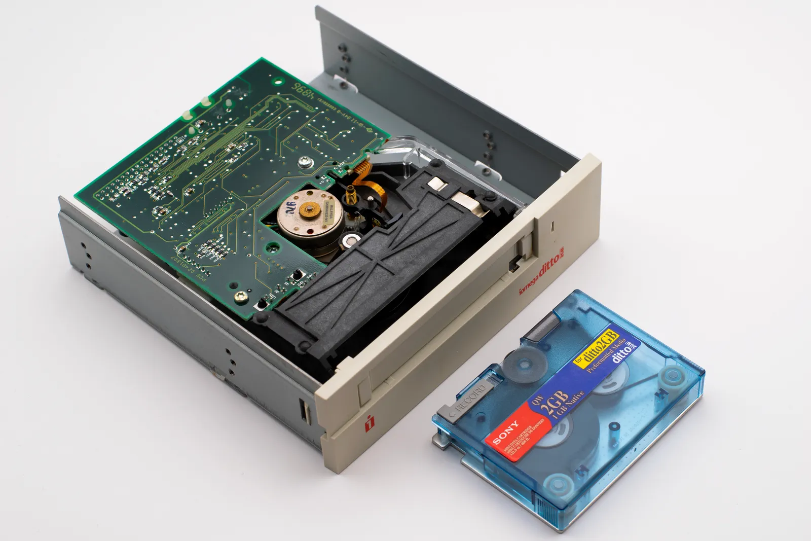 An old legacy system being replaced with modern software