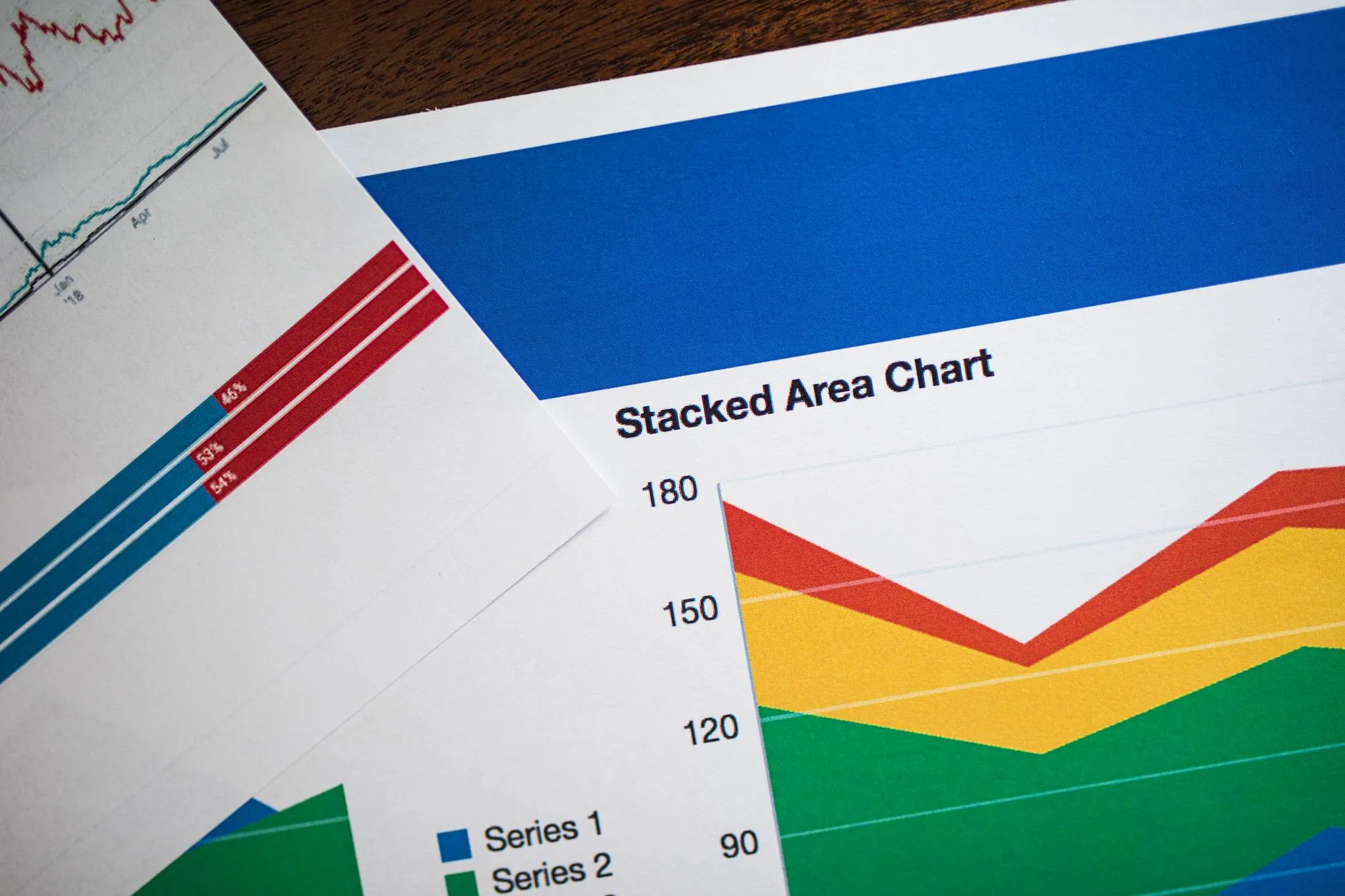 A business analyst reviewing profitability and utilisation data on a dashboard screen — Avaib