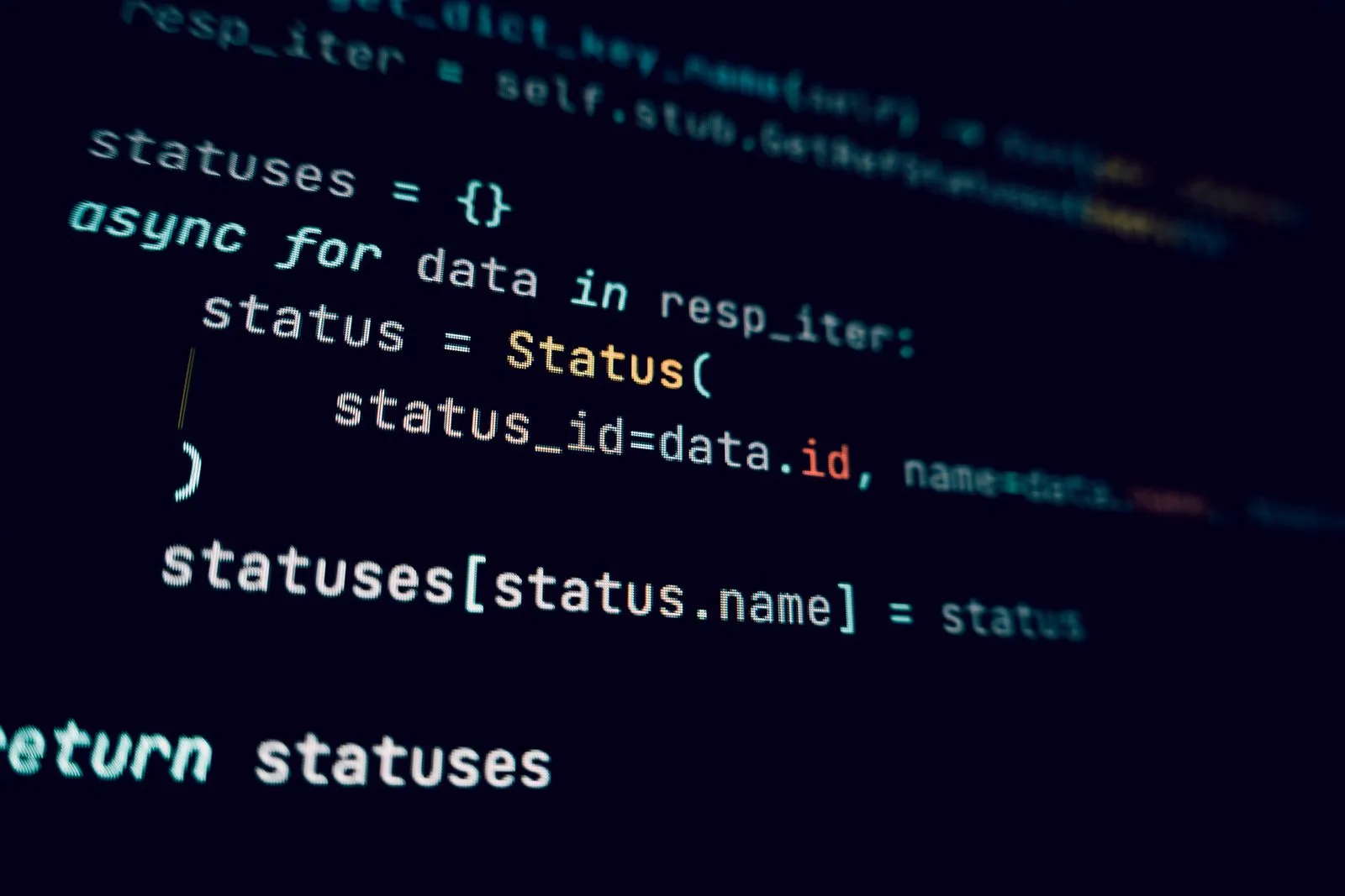 A developer building a Python API and database — Avaib — Avaib
